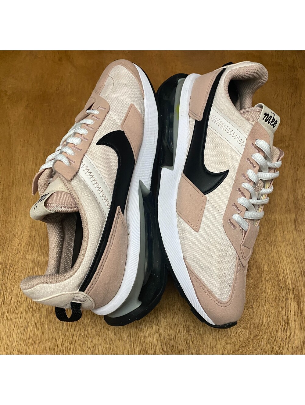 Nike Air Max Pre Day Shoes Womens Sz 8 Light Soft Pink Black Sneakers DM8259-600